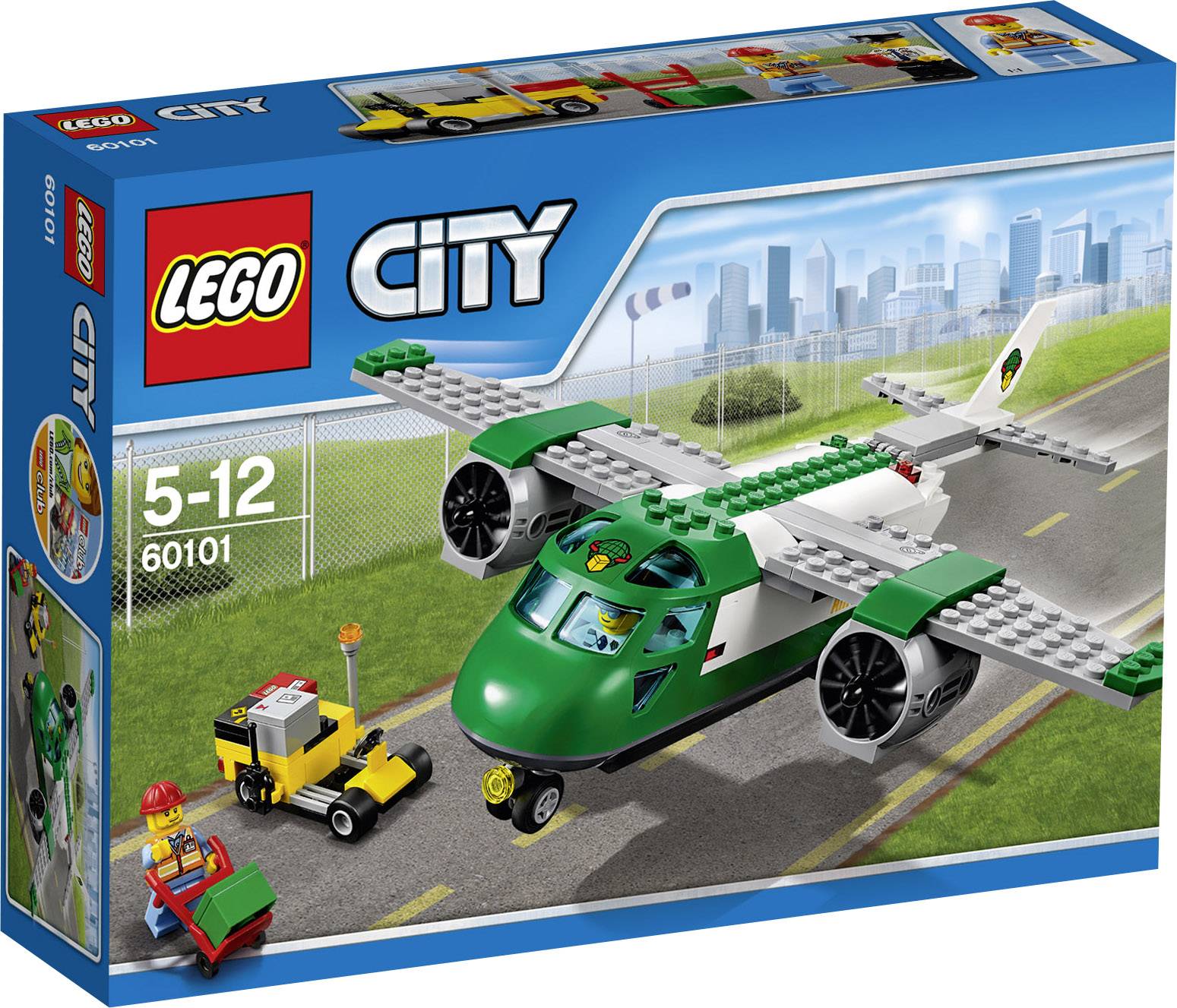 60101 LEGO® CITY Flughafen-Frachtflugzeug