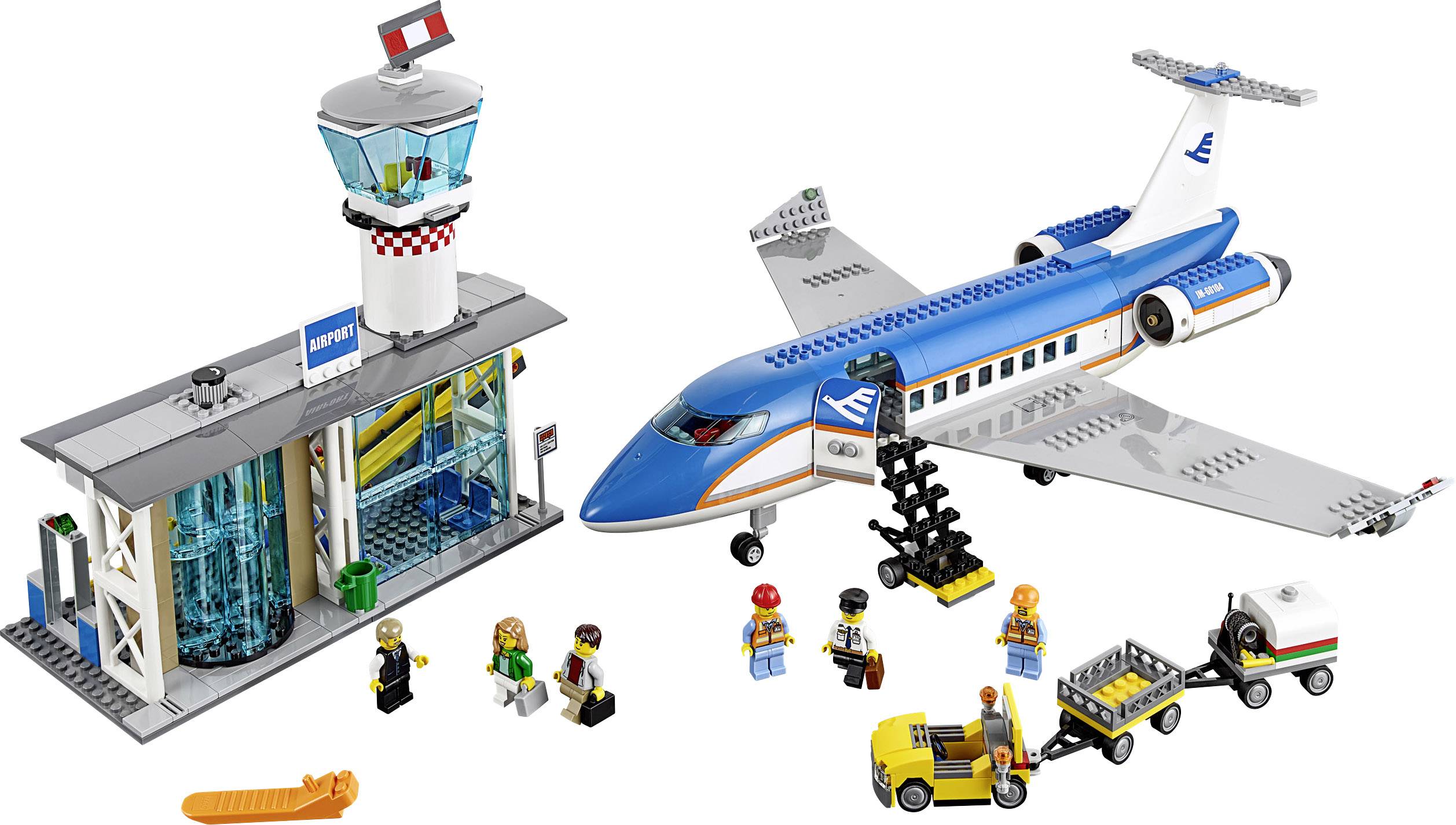 60104 LEGO® CITY Flughafen-Abfertigungshalle