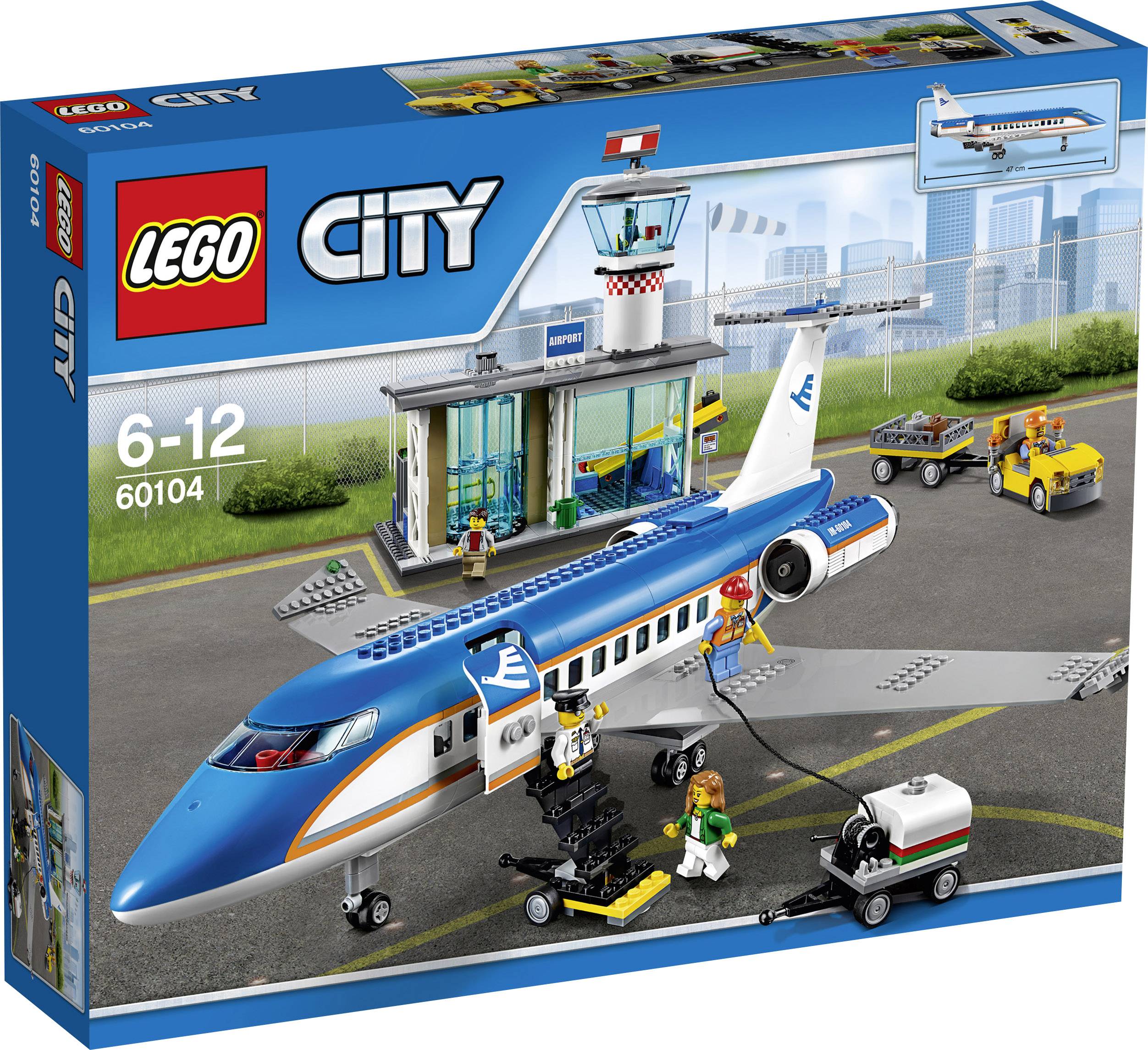 60104 LEGO® CITY Flughafen-Abfertigungshalle