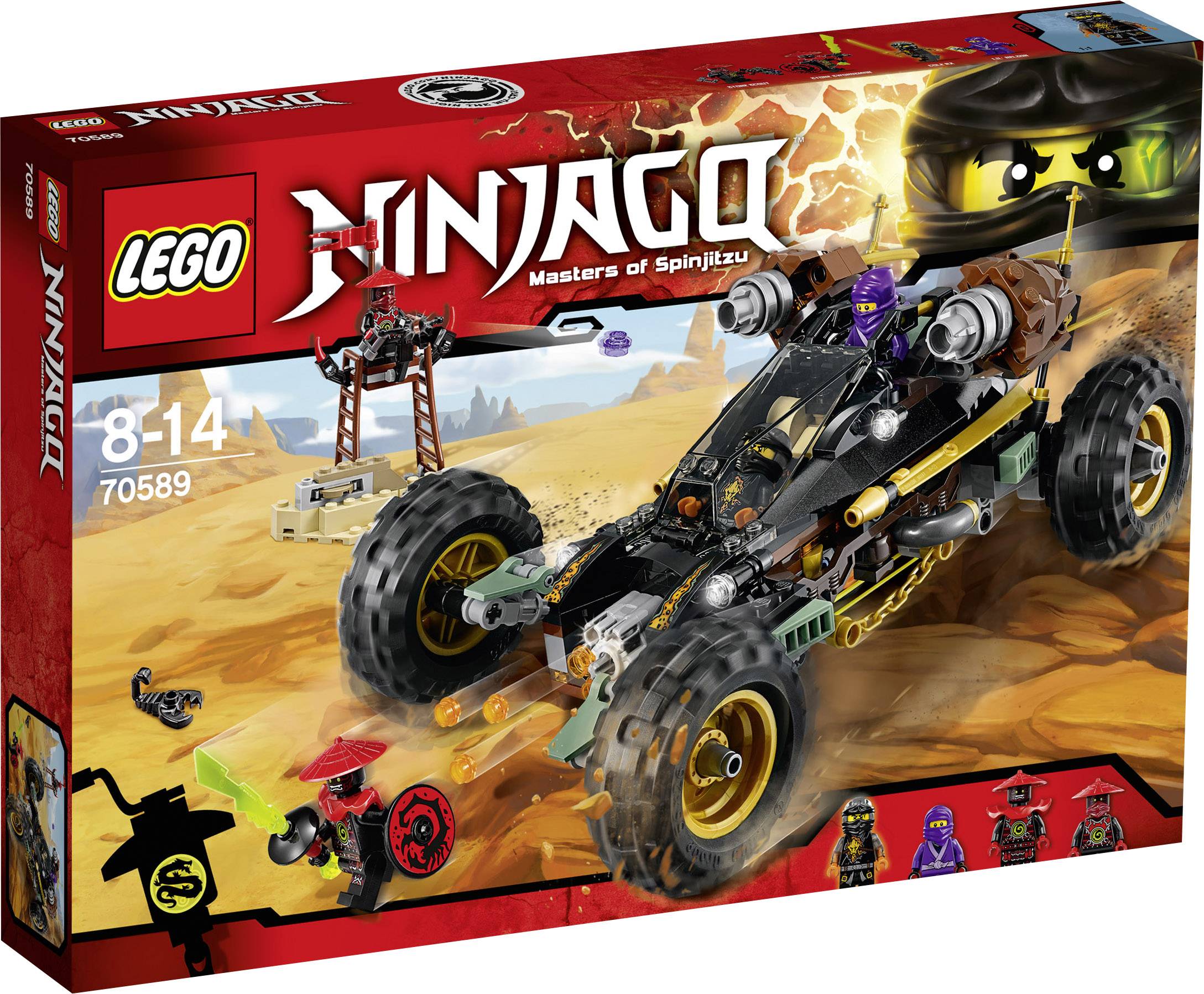 70589 LEGO® NINJAGO Felsen-Buggy