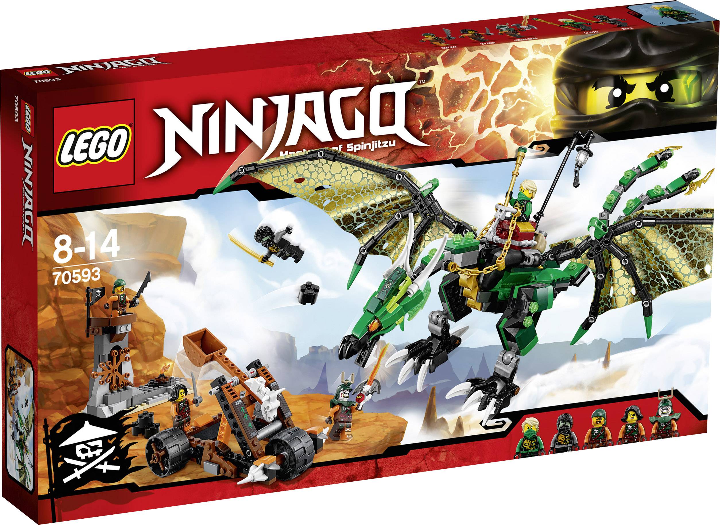 70593 LEGO® NINJAGO Der Grüne Energie-Drache