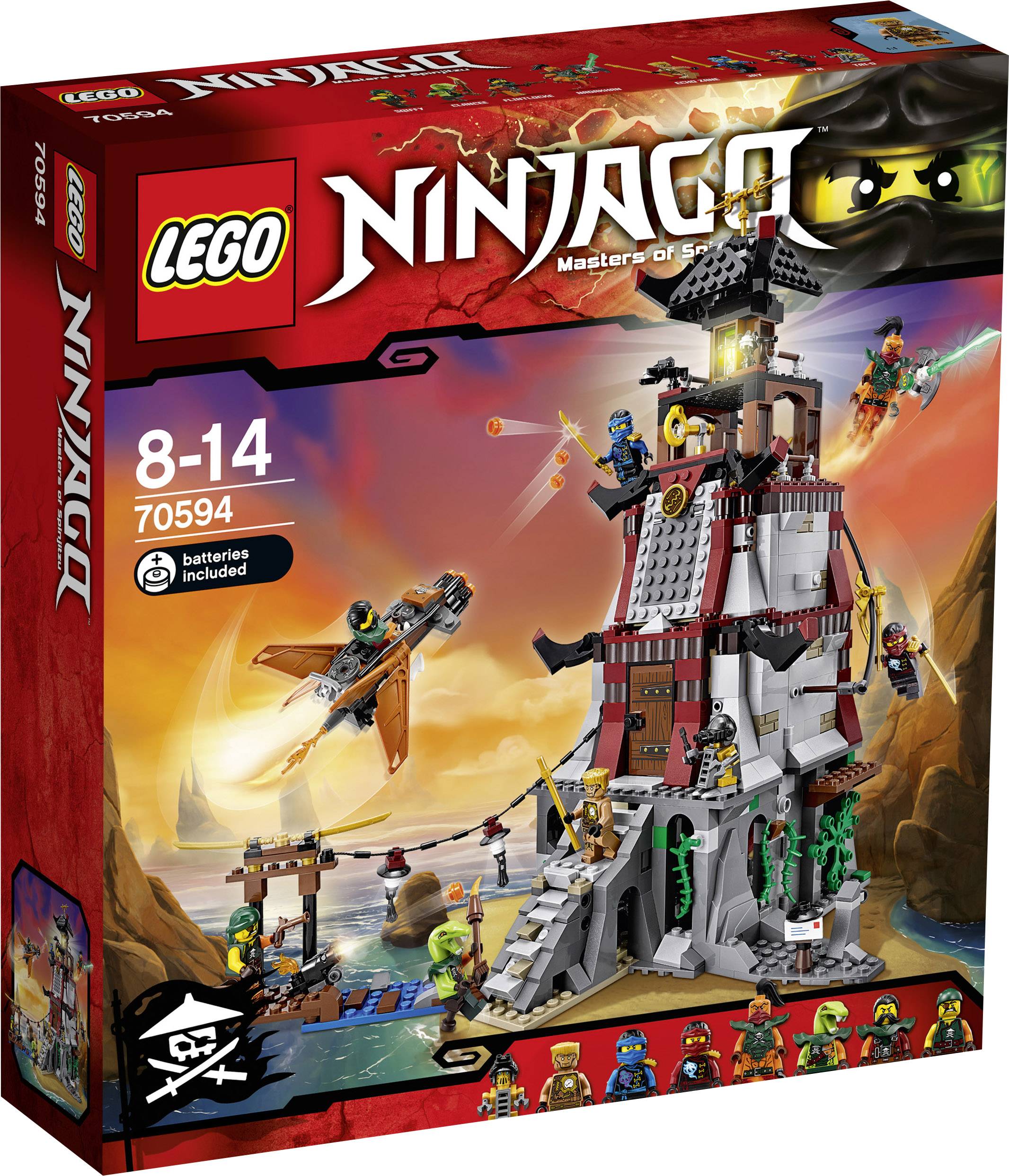 70594 LEGO® NINJAGO Die Leuchtturmbelagerung