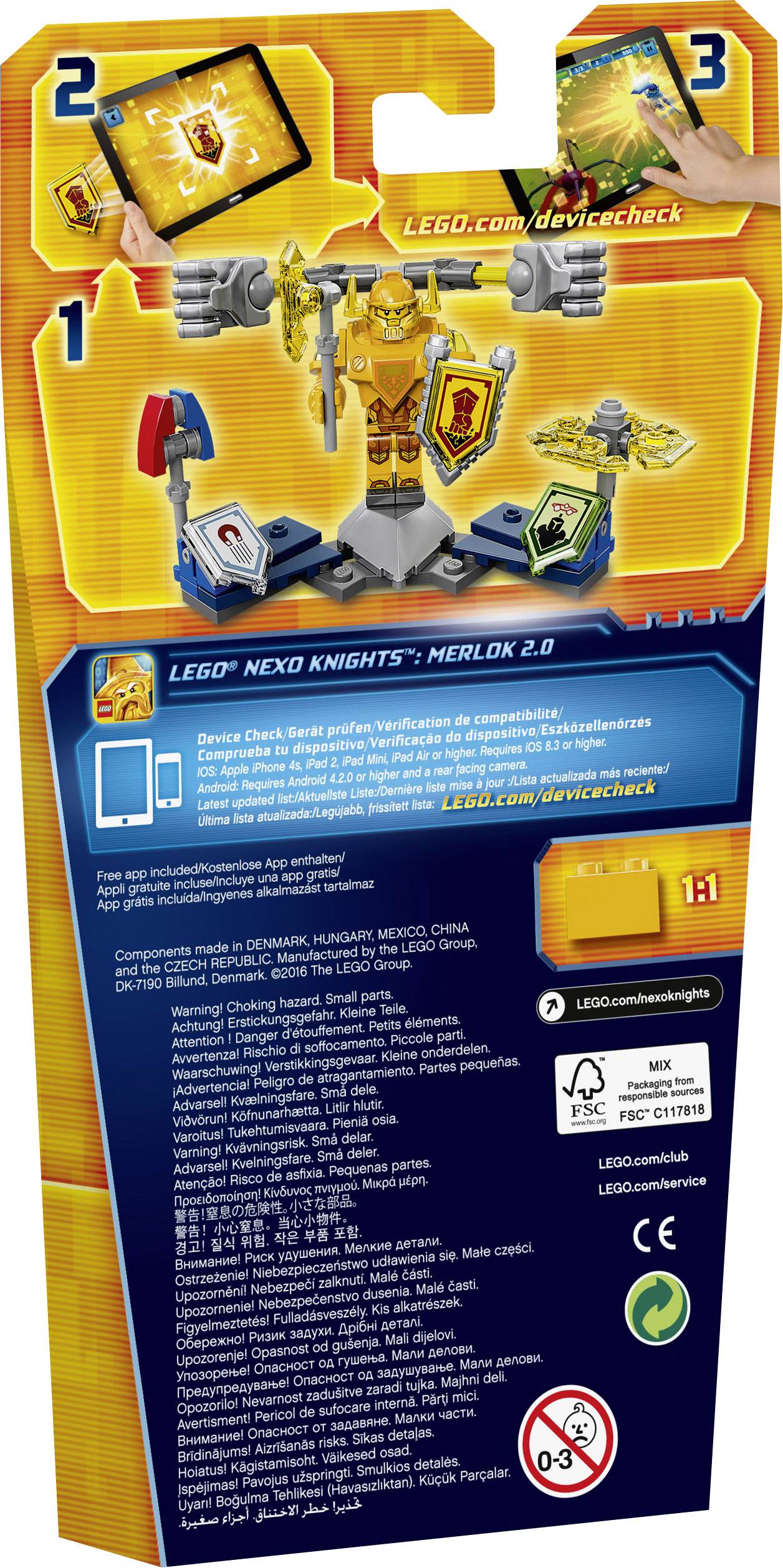 70336 LEGO® NEXO KNIGHTS™ Ultimativer Axl