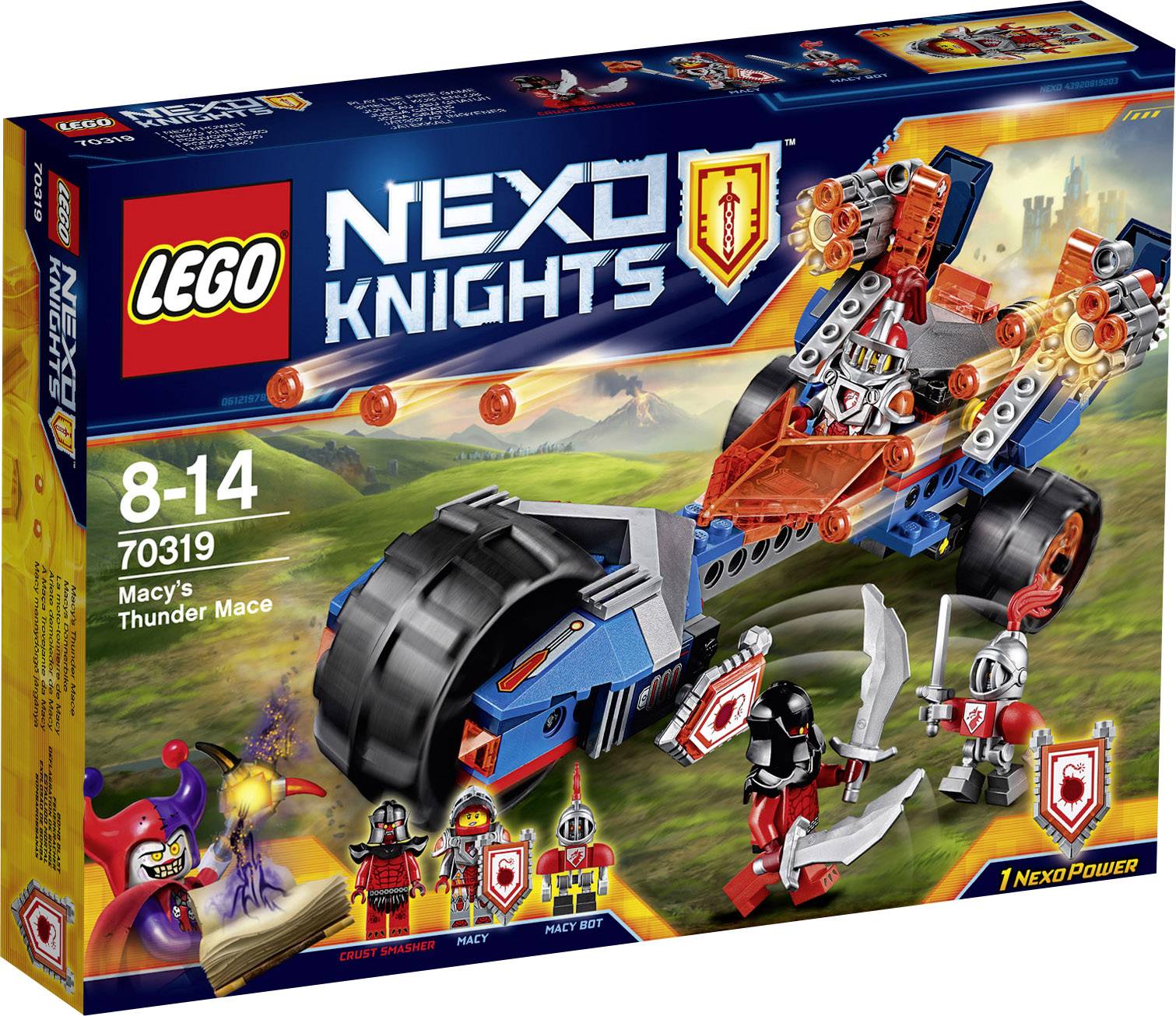70319 LEGO® NEXO KNIGHTS™ Macys Donnerbike
