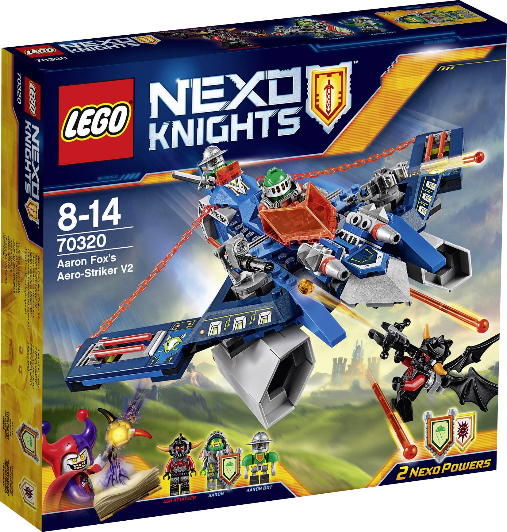 70320 LEGO® NEXO KNIGHTS™ Aarons Aero-Flieger V2