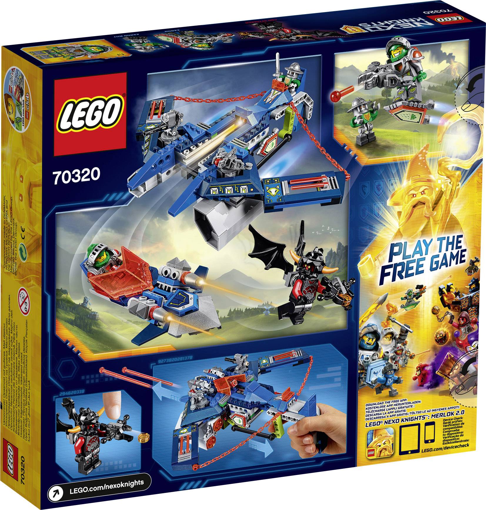70320 LEGO® NEXO KNIGHTS™ Aarons Aero-Flieger V2