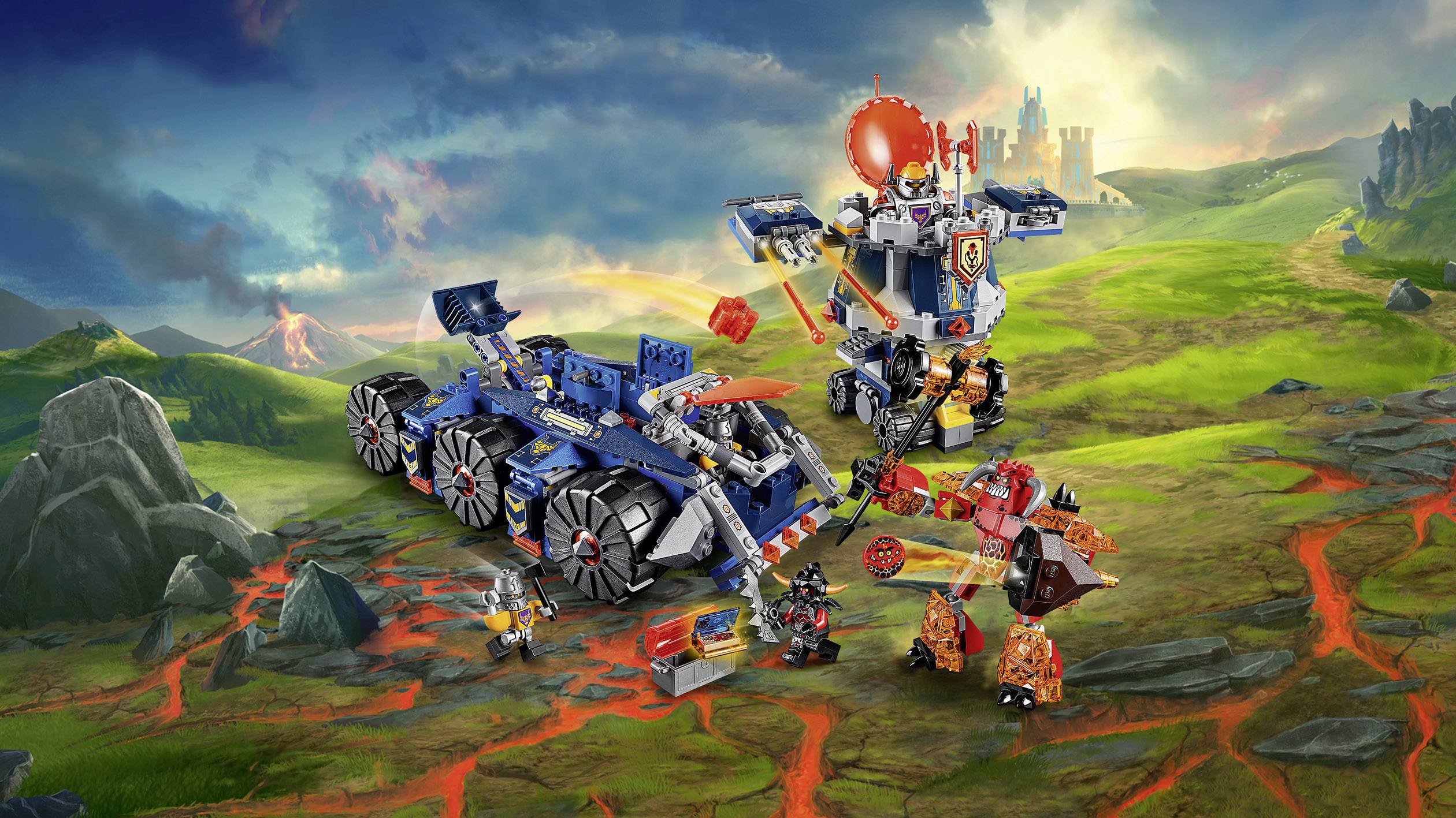 70322 LEGO® NEXO KNIGHTS™ Axls mobiler Verteidigungsturm