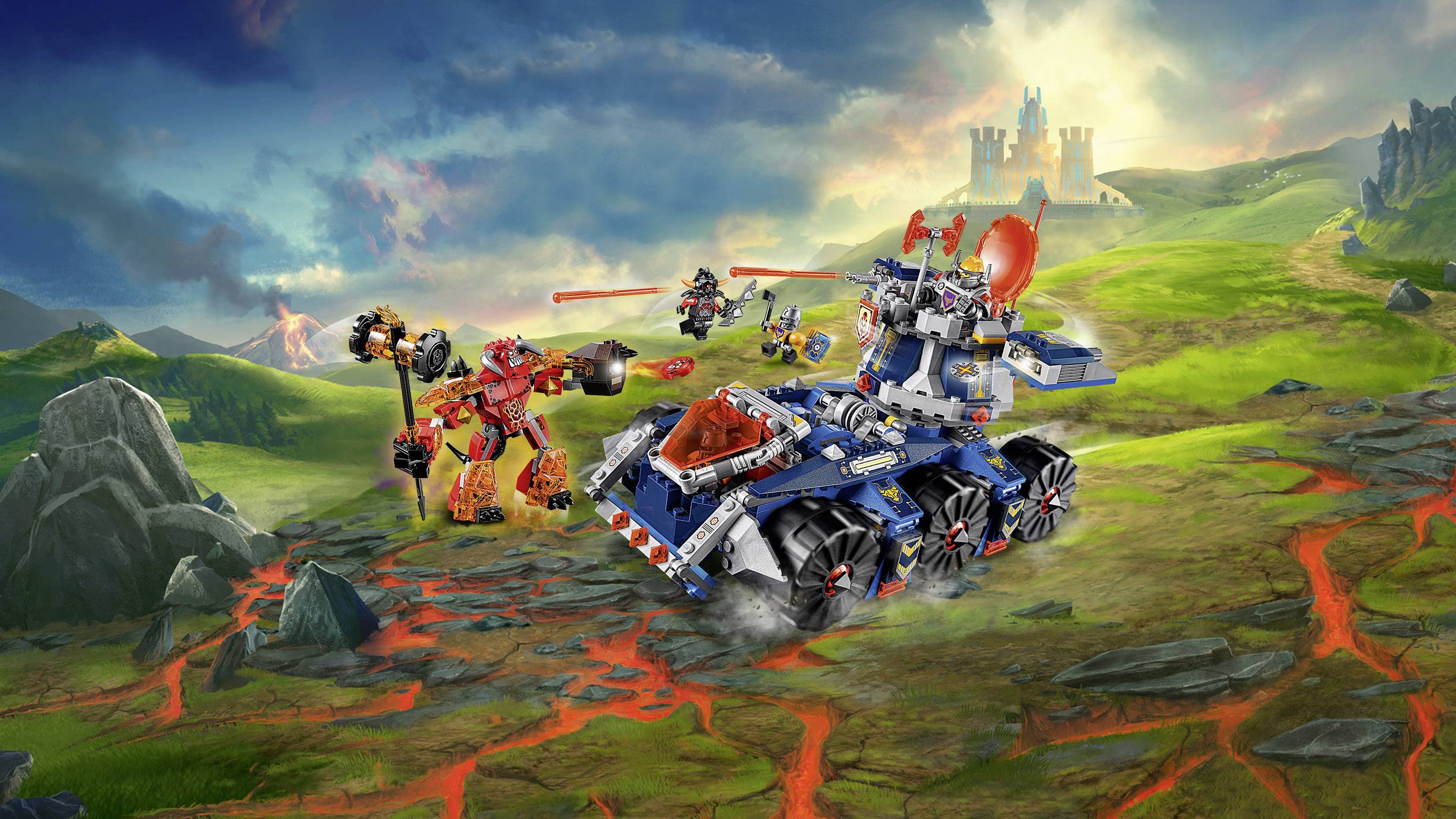 70322 LEGO® NEXO KNIGHTS™ Axls mobiler Verteidigungsturm