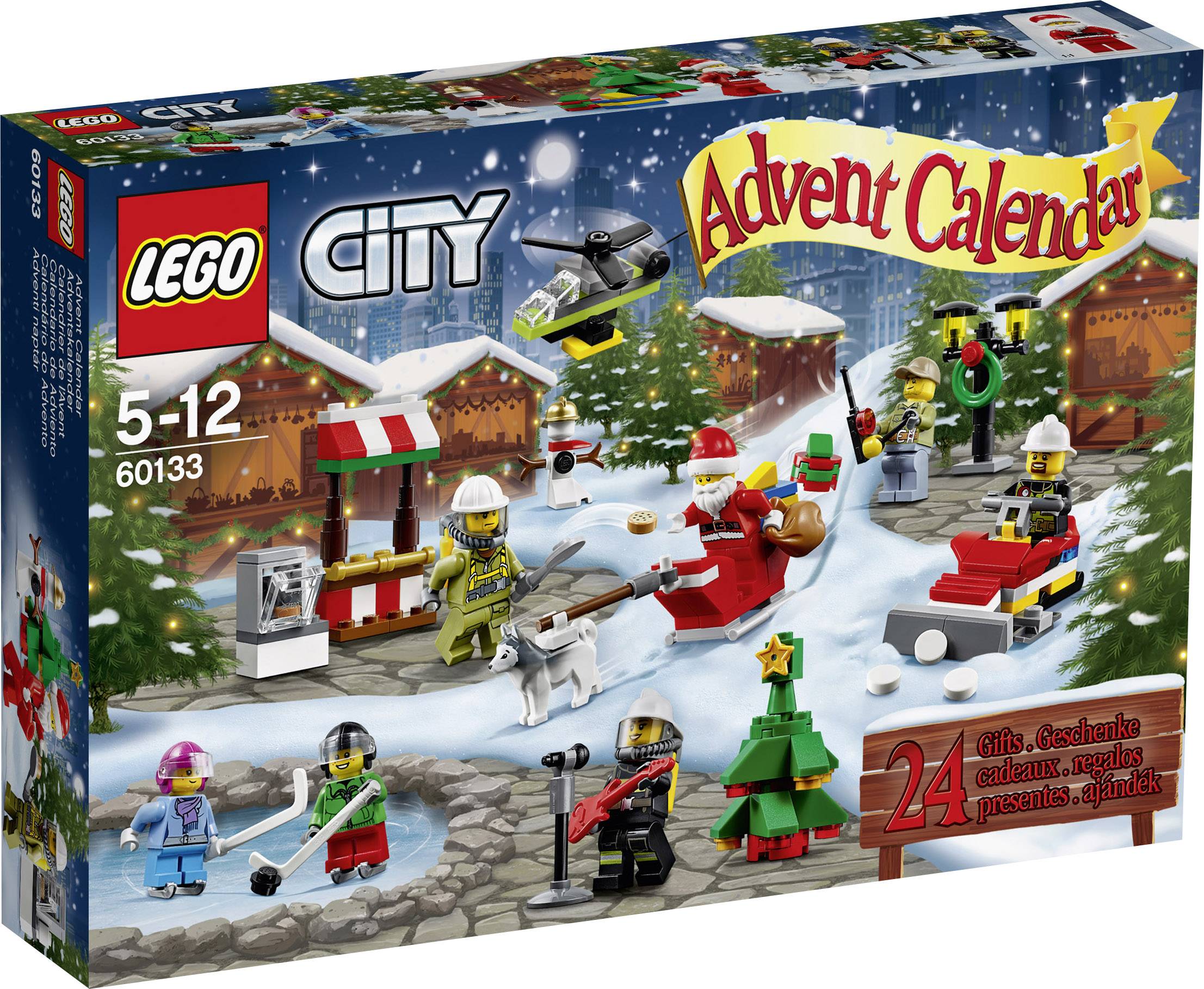 LEGO City Kerst Adventskalender Altersklasse 5 - 12 Jahre