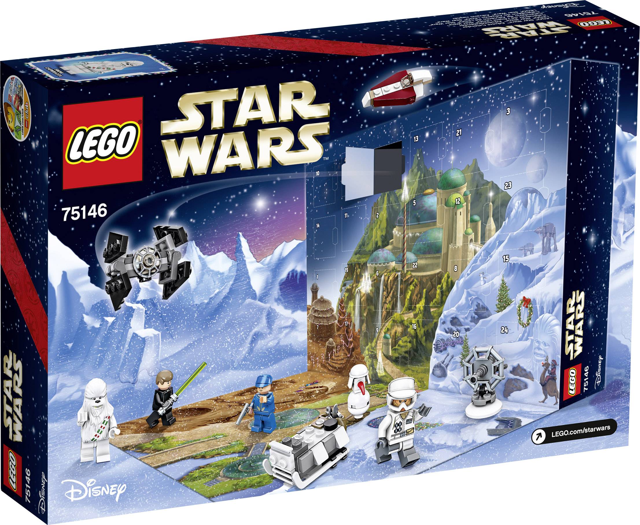 LEGO StarWars Kerst Adventskalender Altersklasse 6 - 14 Jahre
