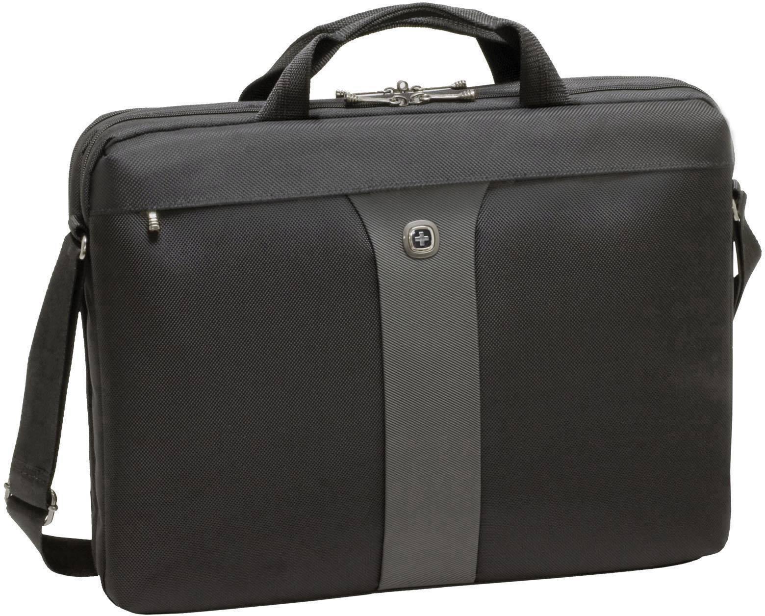 Wenger Notebook Tasche Legacy Slimcase Passend für maximal: 43,2 cm (17") Schwarz, Grau