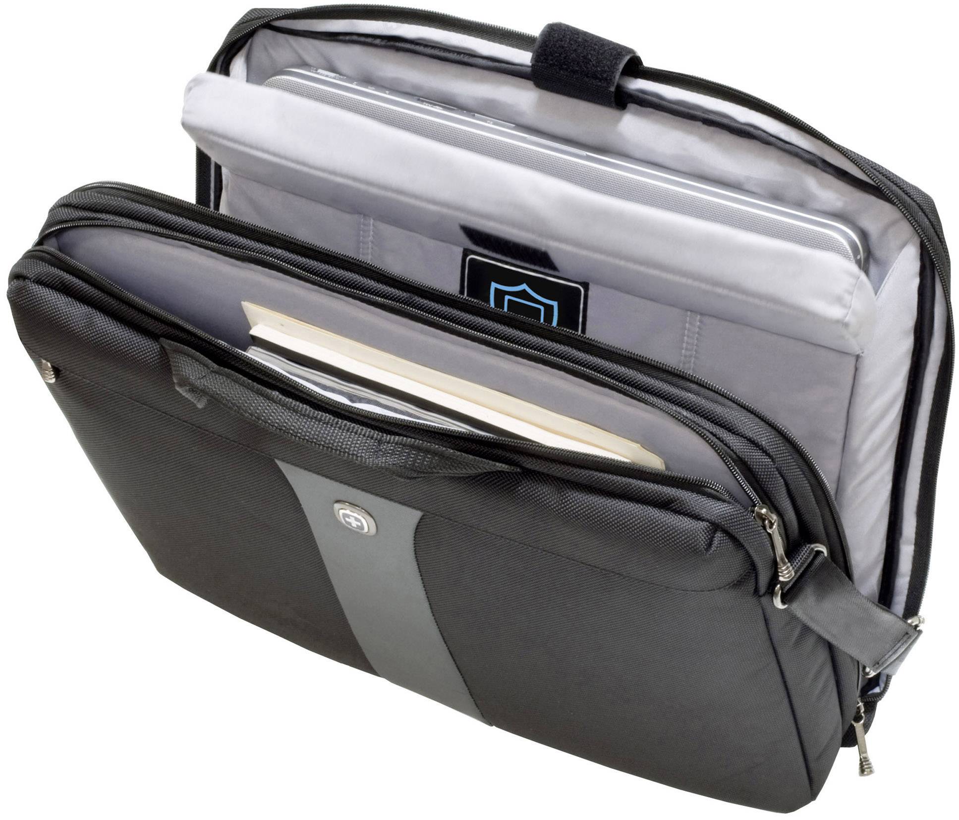 Wenger Notebook Tasche Legacy Slimcase Passend für maximal: 43,2cm (17") Schwarz, Grau