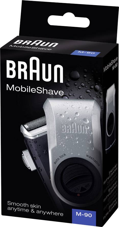 Braun MobileShave M90 Folienrasierer Schwarz