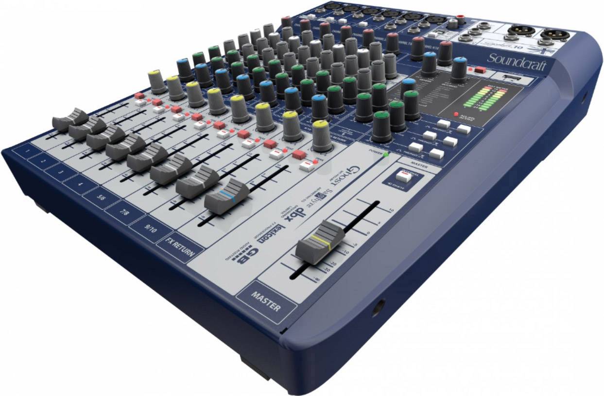 SoundCraft SIGNATURE 10 Konsolen-Mischpult Anzahl Kanäle:10 USB-Anschluss