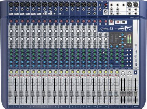 SoundCraft SIGNATURE 22 Konsolen-Mischpult Anzahl Kanäle:22 USB-Anschluss