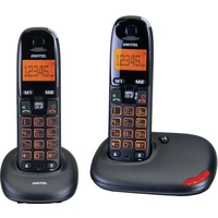 Switel Vita DC 5002 Duo Comfort Schnurloses Seniorentelefon Freisprechen, Optische Anrufsignalisierung Beleuchtetes Display Schwarz Switel Vita DC 5002 Duo Comfort Schnurloses Seniorentelefon Freisprechen, Optische Anrufsignalisierung Beleuchtetes Display Schwarz
