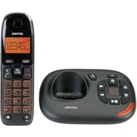 Switel Vita DCT 50071 Schnurloses Seniorentelefon Anrufbeantworter, Freisprechen, Optische Anrufsignalisierung Beleuchtetes Display Schwarz Switel Vita DCT 50071 Schnurloses Seniorentelefon Anrufbeantworter, Freisprechen, Optische Anrufsignalisierung Beleuchtetes Display Schwarz