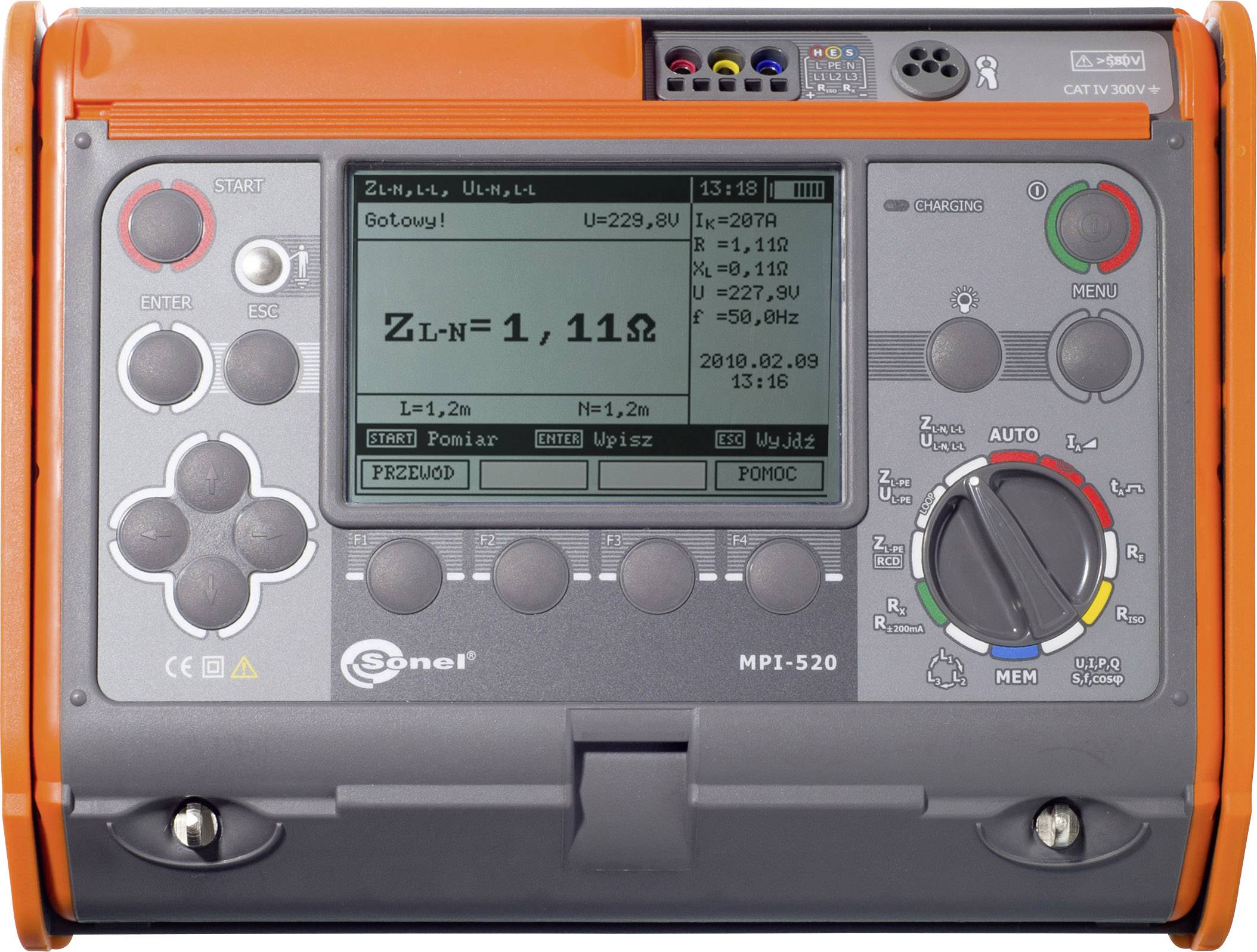 Sonel MPI-520 Installationstester VDE-Norm 0100