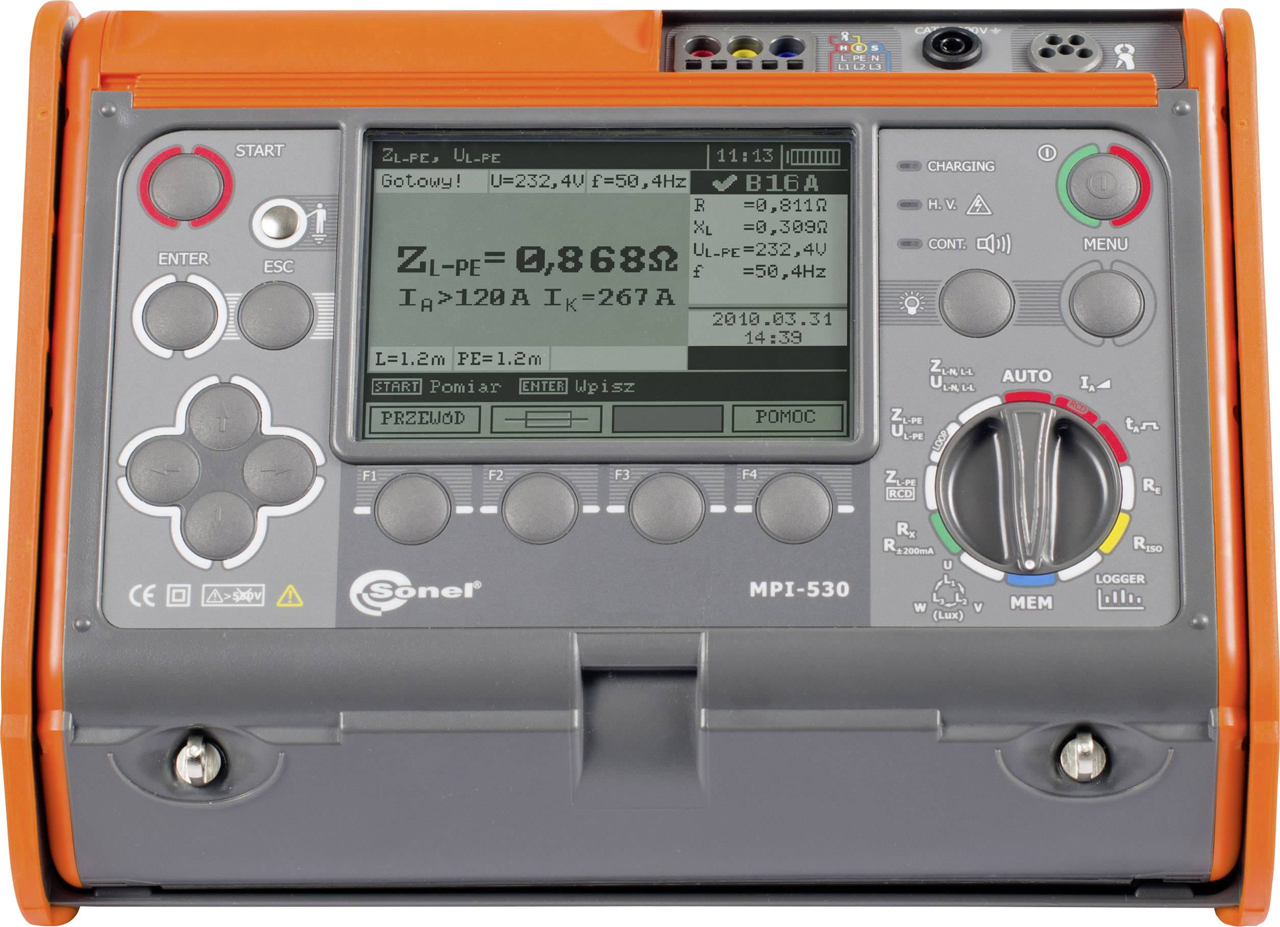 Sonel MPI-530 Installationstester VDE-Norm 0100