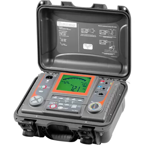 Sonel MIC-5005 Isolationsmessgerät kalibriert (ISO) 250 V, 500 V, 1000 V, 2500 V, 5000V 15 TΩ Sonel MIC-5005 Isolationsmessgerät kalibriert (ISO) 250 V, 500 V, 1000 V, 2500 V, 5000V 15 TΩ