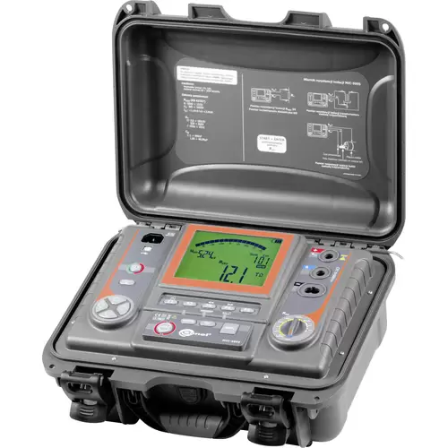 Sonel MIC-5005 Isolationsmessgerät kalibriert (ISO) 250 V, 500 V, 1000 V, 2500 V, 5000V 15 TΩ Sonel MIC-5005 Isolationsmessgerät kalibriert (ISO) 250 V, 500 V, 1000 V, 2500 V, 5000V 15 TΩ
