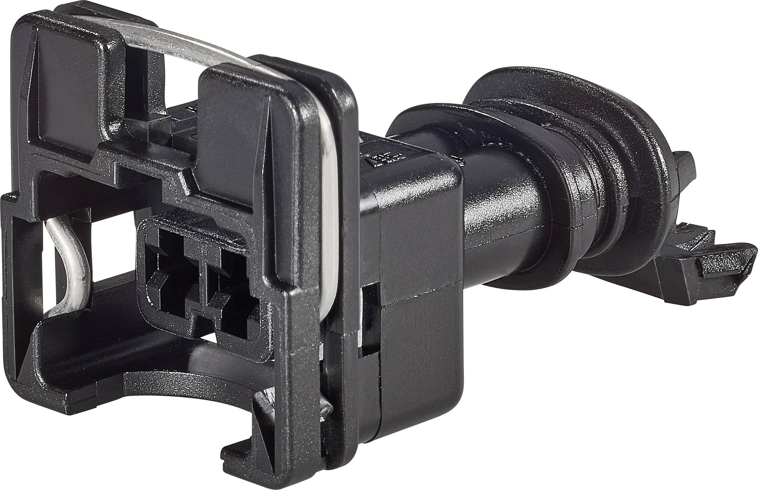 TE Connectivity Buchsengehäuse-Kabel J-P-T Polzahl Gesamt 2 Rastermaß: 5mm 282762-1