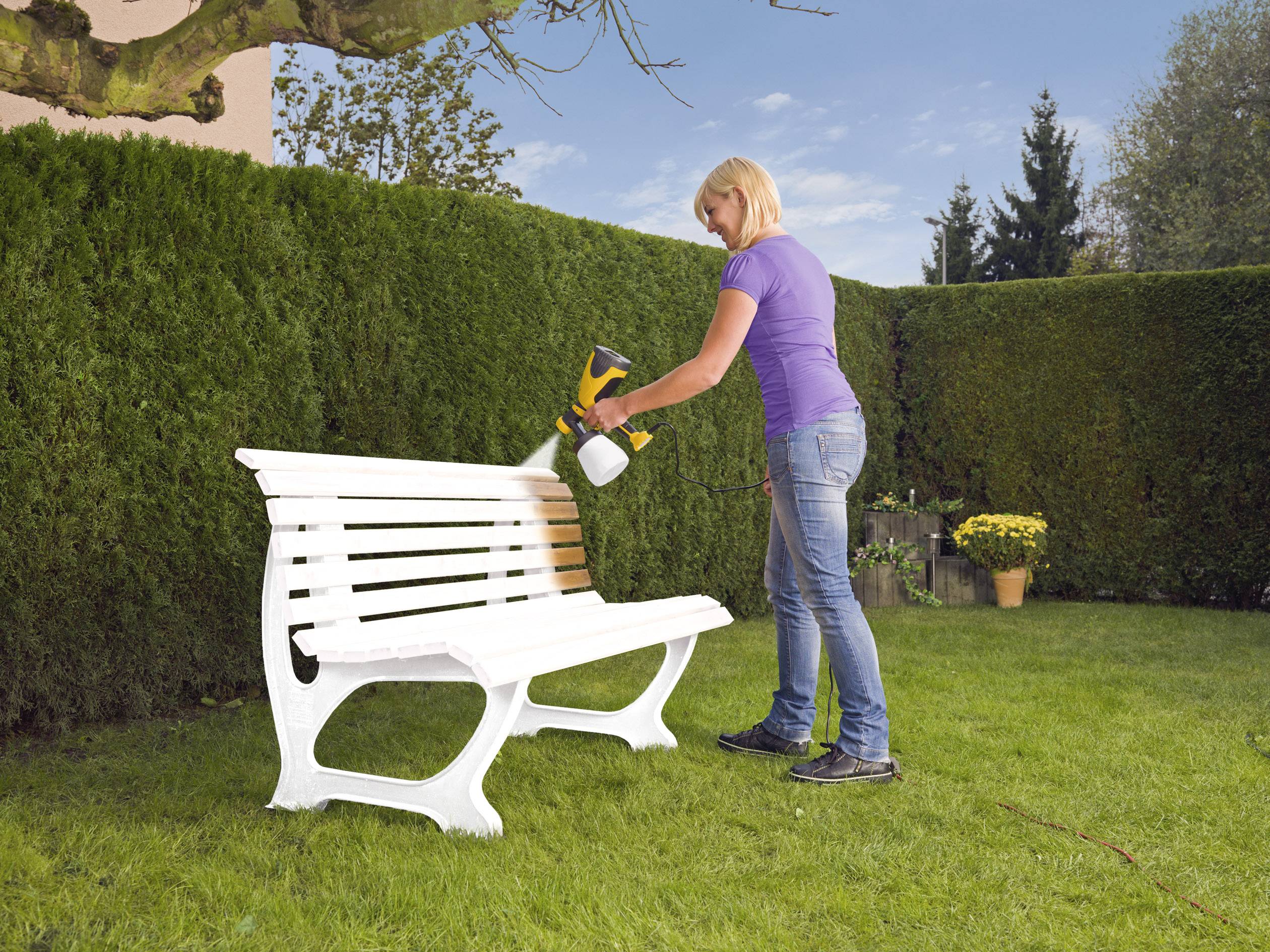 Wagner Wood & Metal Sprayer W 100 Farbsprühsystem 280 W Fördermenge (max.) 110 ml/min