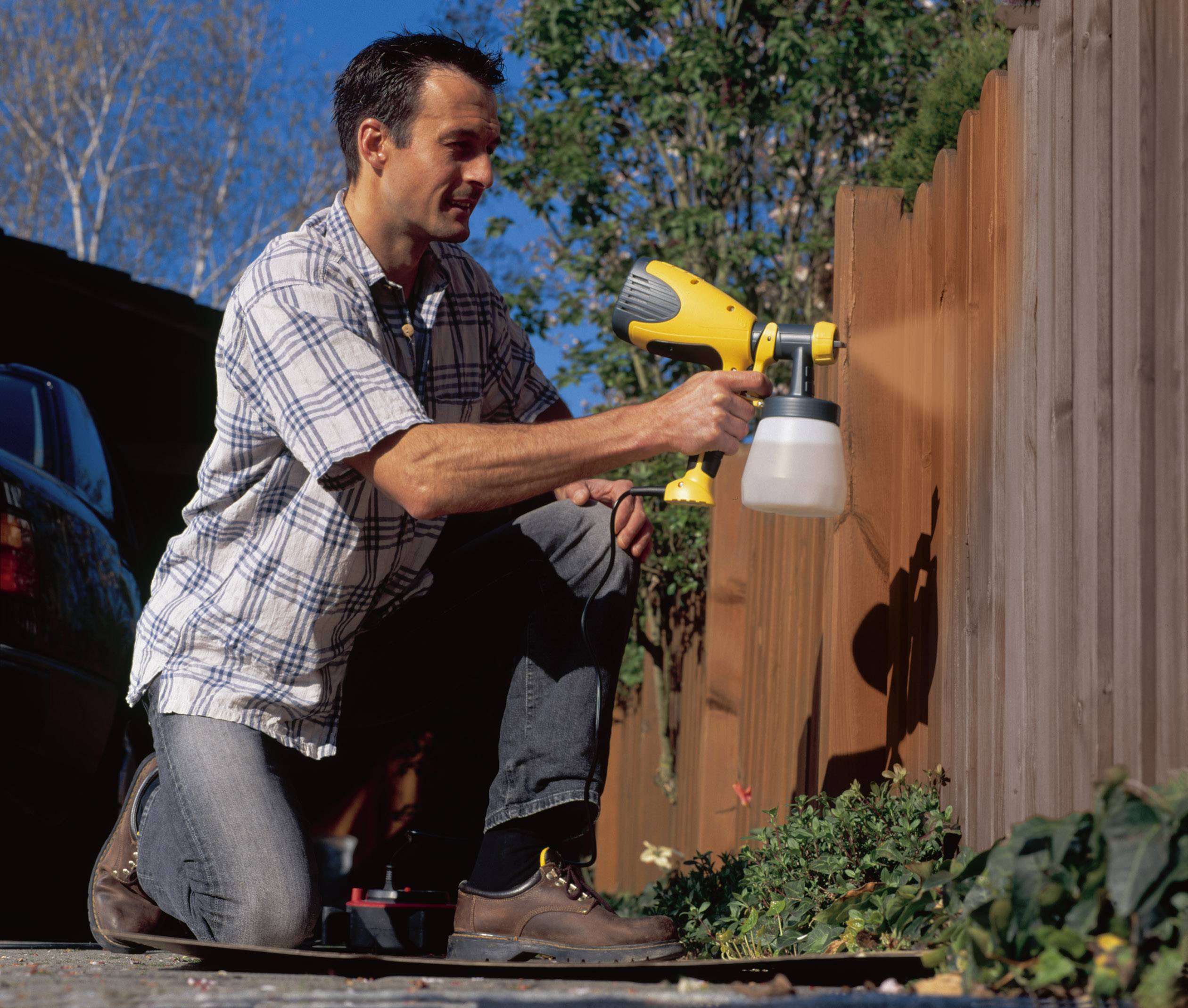 Wagner Wood & Metal Sprayer W 100 Farbsprühsystem 280 W Fördermenge (max.) 110 ml/min