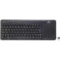 Renkforce Wireless Touch Funk Tastatur Deutsch, QWERTZ Schwarz Touch-Oberfläche Renkforce Wireless Touch Funk Tastatur Deutsch, QWERTZ Schwarz Touch-Oberfläche