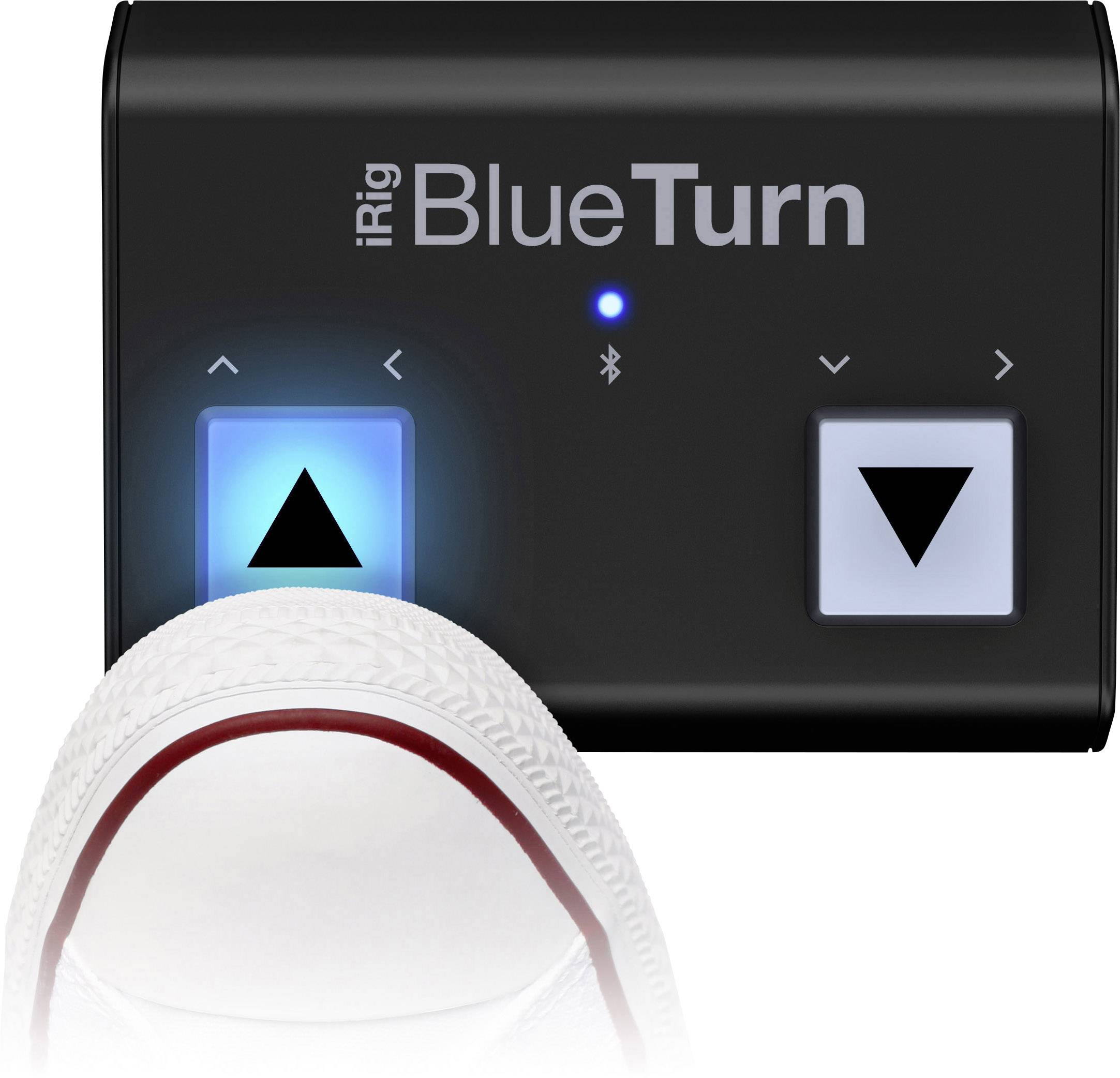 IK Multimedia IP-IRIG-BTURN-IN Notenpult Schwarz, Blau