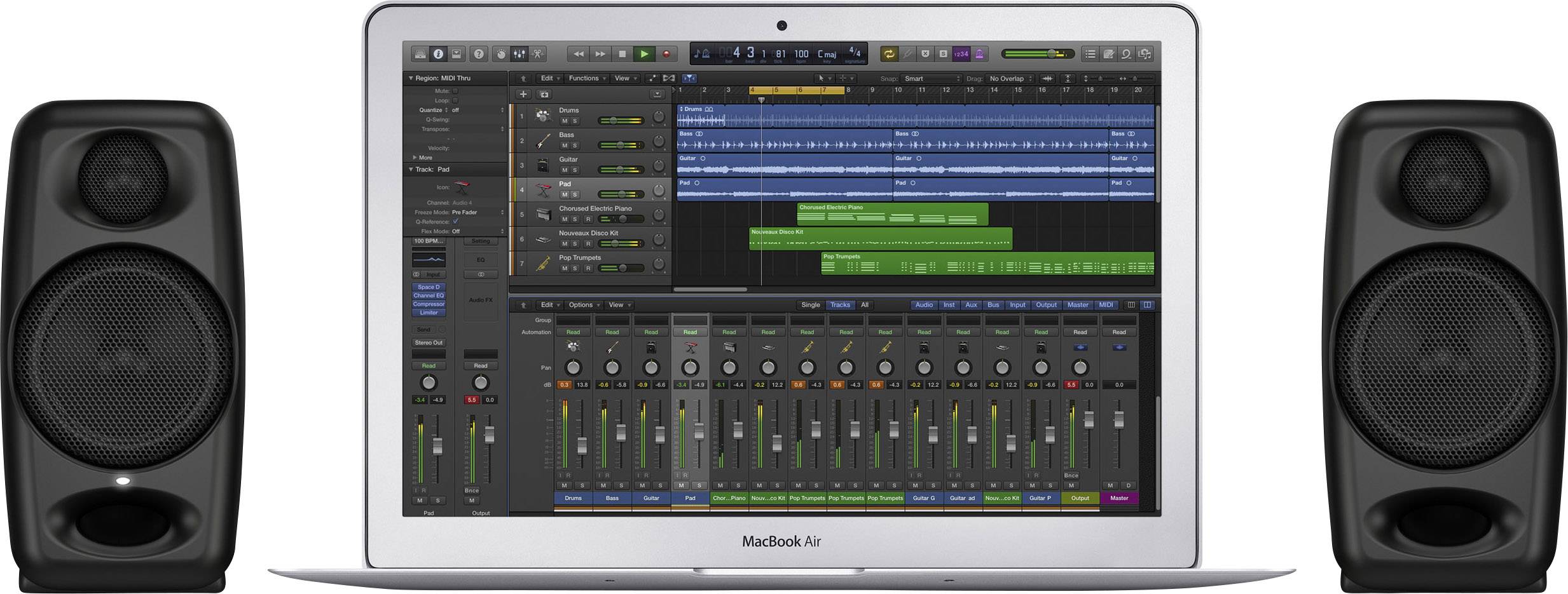 IK Multimedia IP-ILOUD-MM-IN Aktiver Monitor-Lautsprecher 7.62 cm 3 Zoll 50 W 1 St.