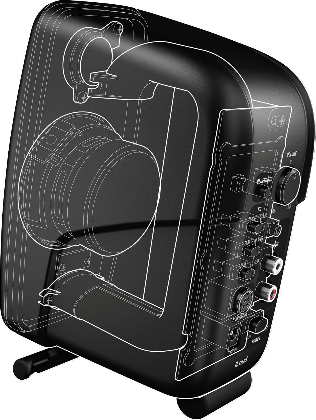 IK Multimedia IP-ILOUD-MM-IN Aktiver Monitor-Lautsprecher 7.62 cm 3 Zoll 50 W 1 St.