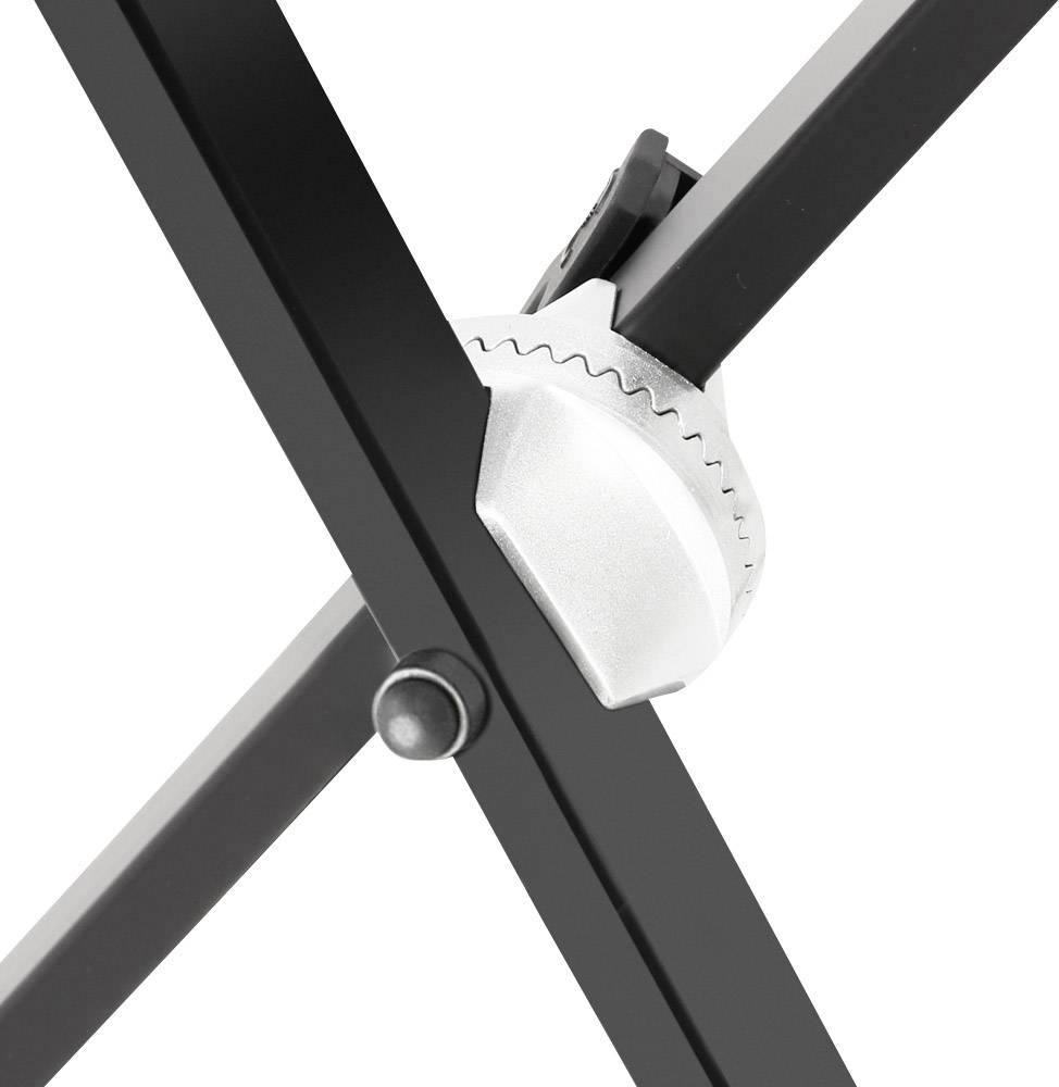 Adam Hall SKS01 Keyboardständer Schwarz höhenverstellbar