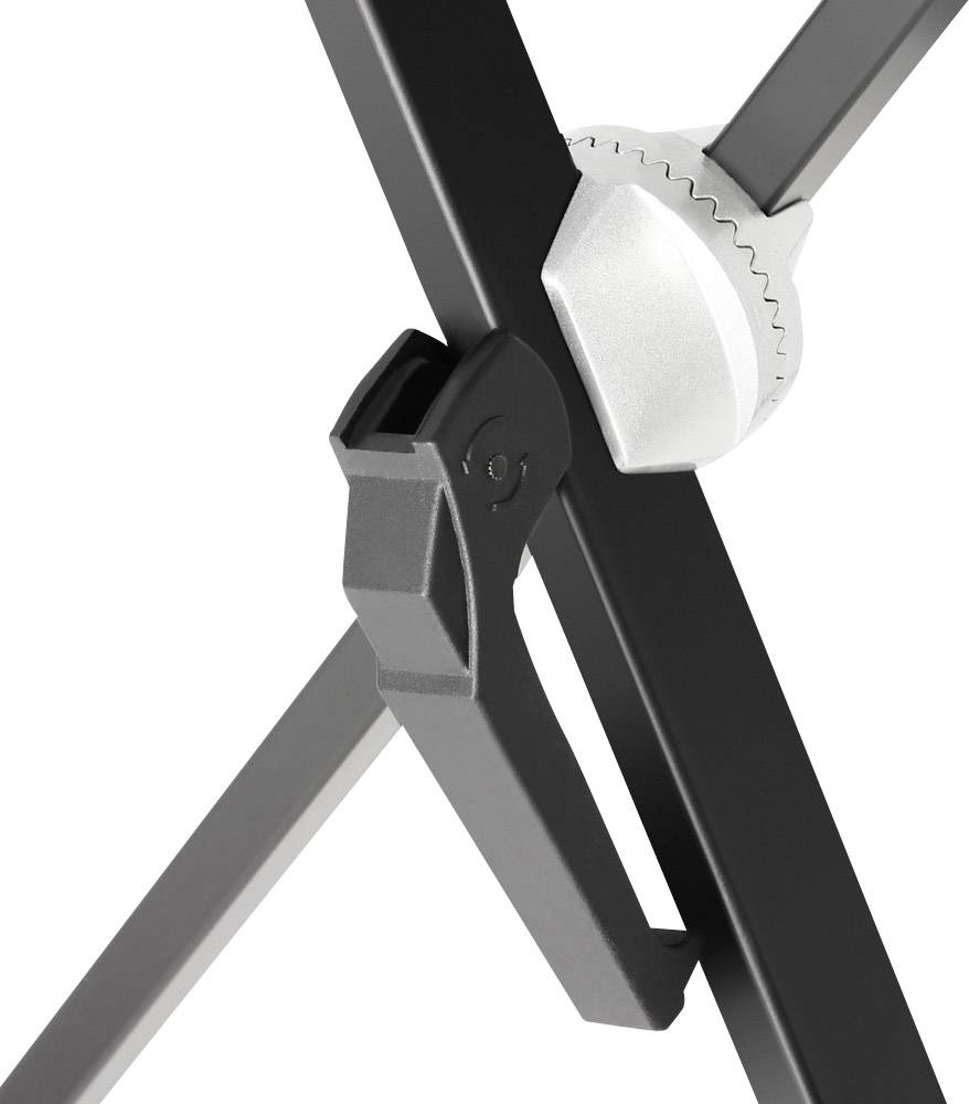 Adam Hall SKS01 Keyboardständer Schwarz höhenverstellbar