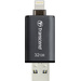 Transcend JetDrive™ Go 300 USB-Zusatzspeicher Smartphone/Tablet Schwarz 32GB USB 3.1, Apple Lightning