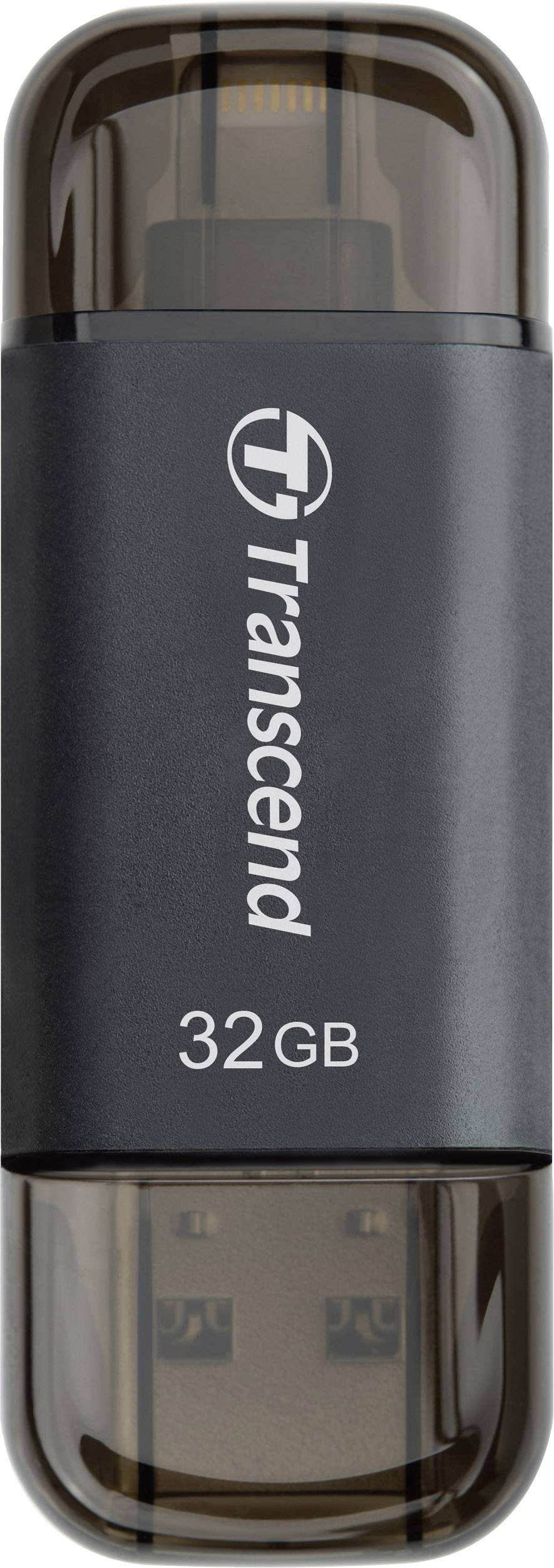 Transcend JetDrive™ Go 300 USB-Zusatzspeicher Smartphone/Tablet Schwarz 32GB USB 3.1, Apple Lightning