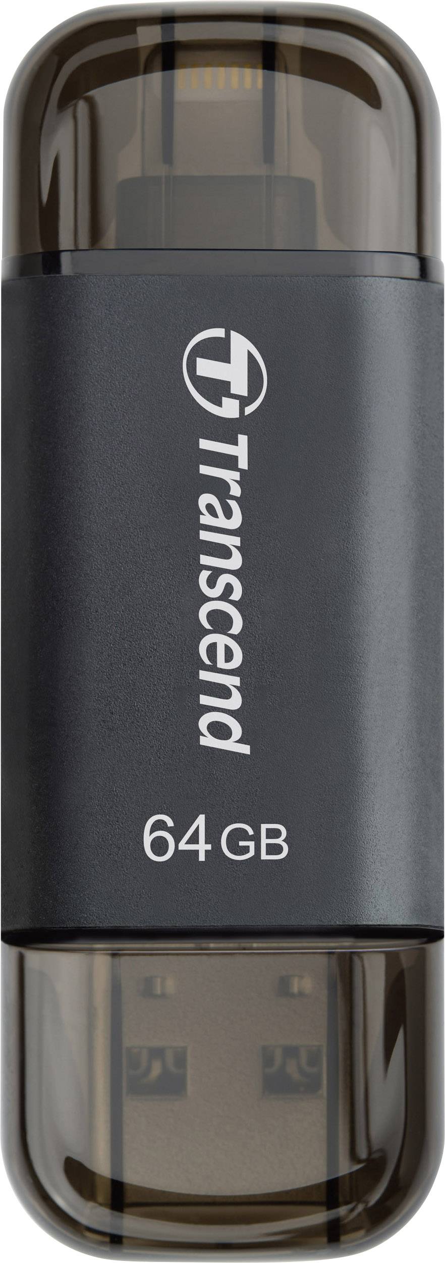 Transcend JetDrive™ Go 300 USB-Zusatzspeicher Smartphone/Tablet Schwarz 64GB USB 3.1, Apple Lightning
