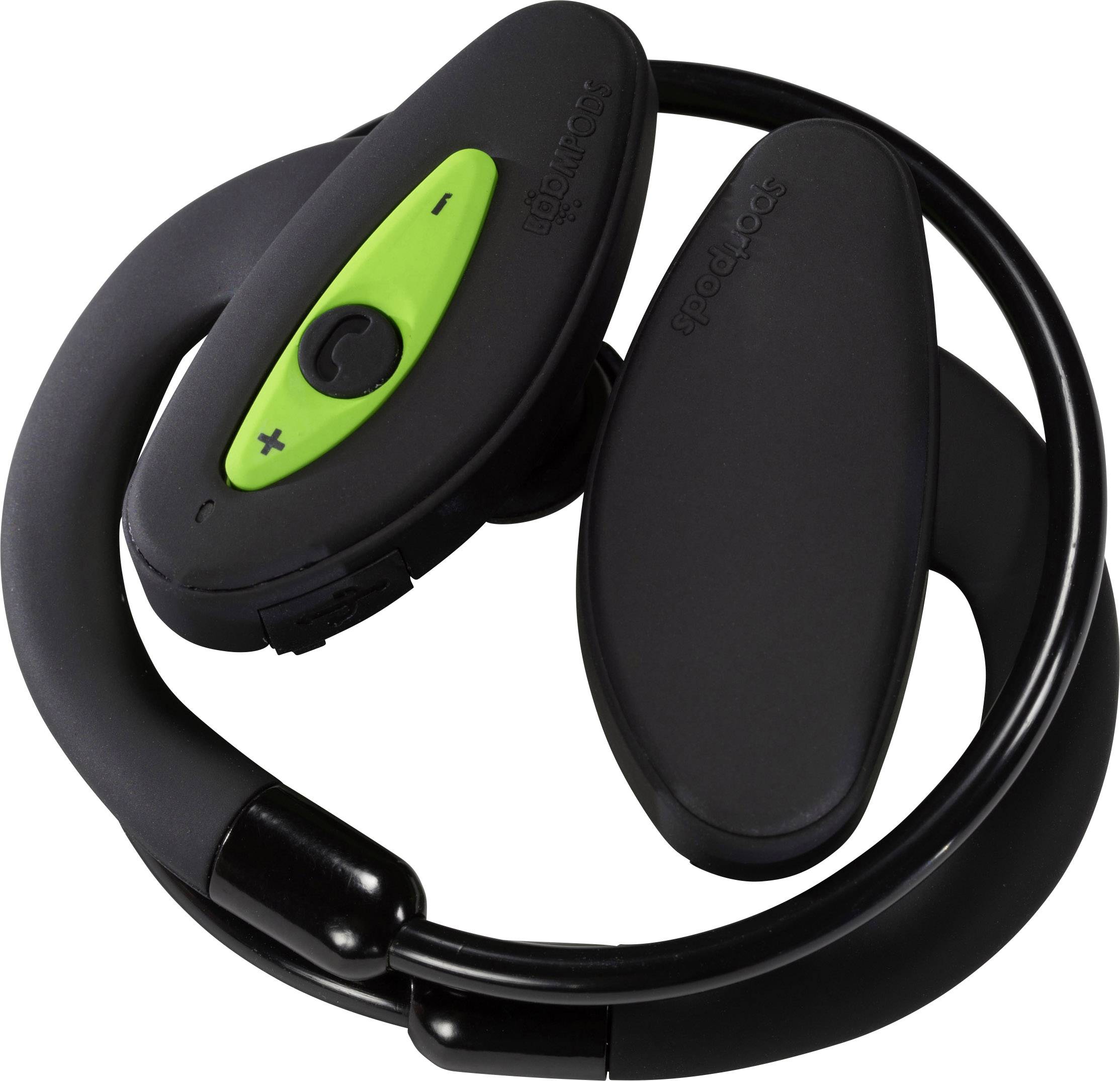 Boompods Sportpods Bluetooth® Sport Kopfhörer In Ear Headset, Schweißresistent, Wasserabweisend Grün