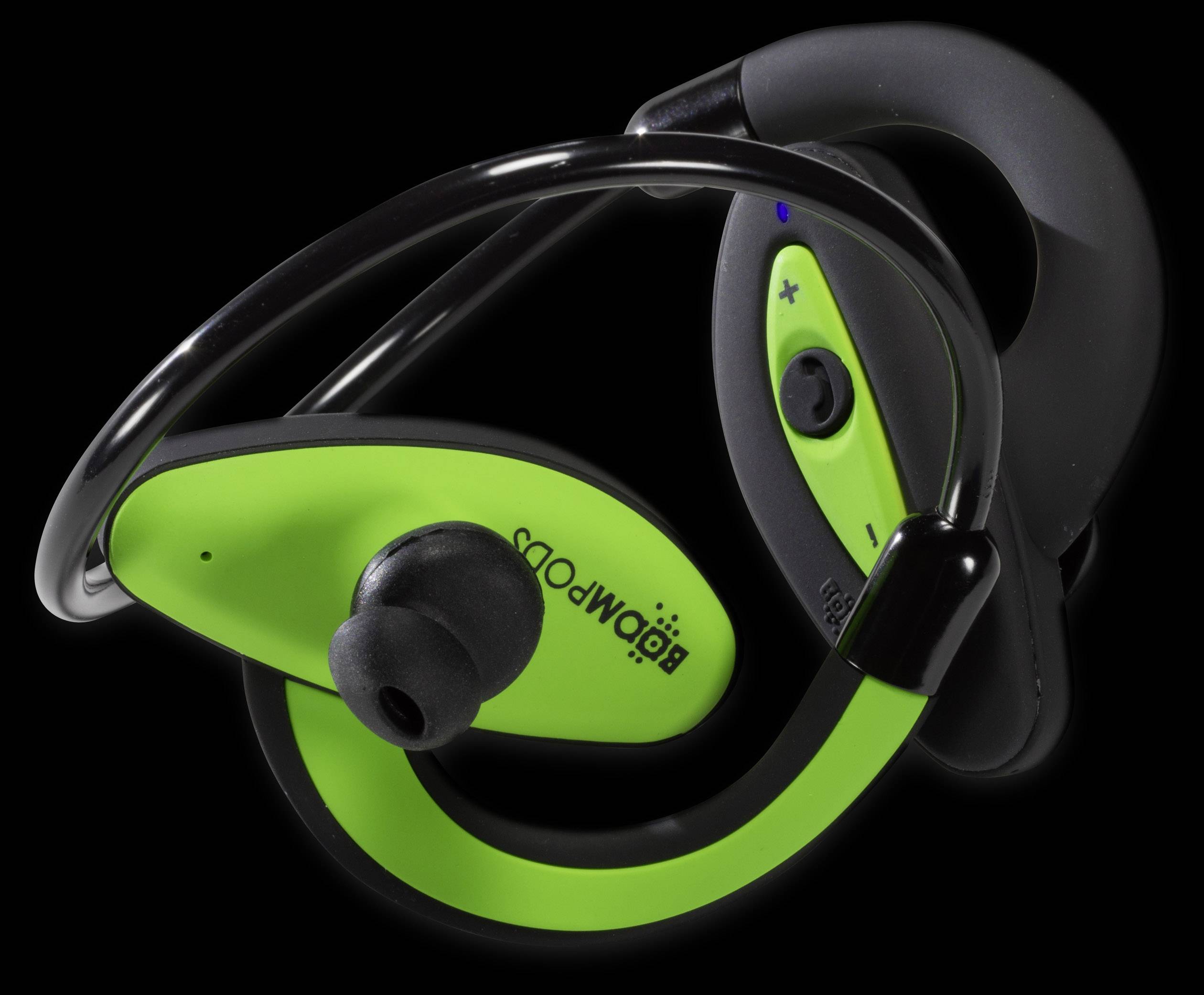 Boompods Sportpods Bluetooth® Sport Kopfhörer In Ear Headset, Schweißresistent, Wasserabweisend Grün