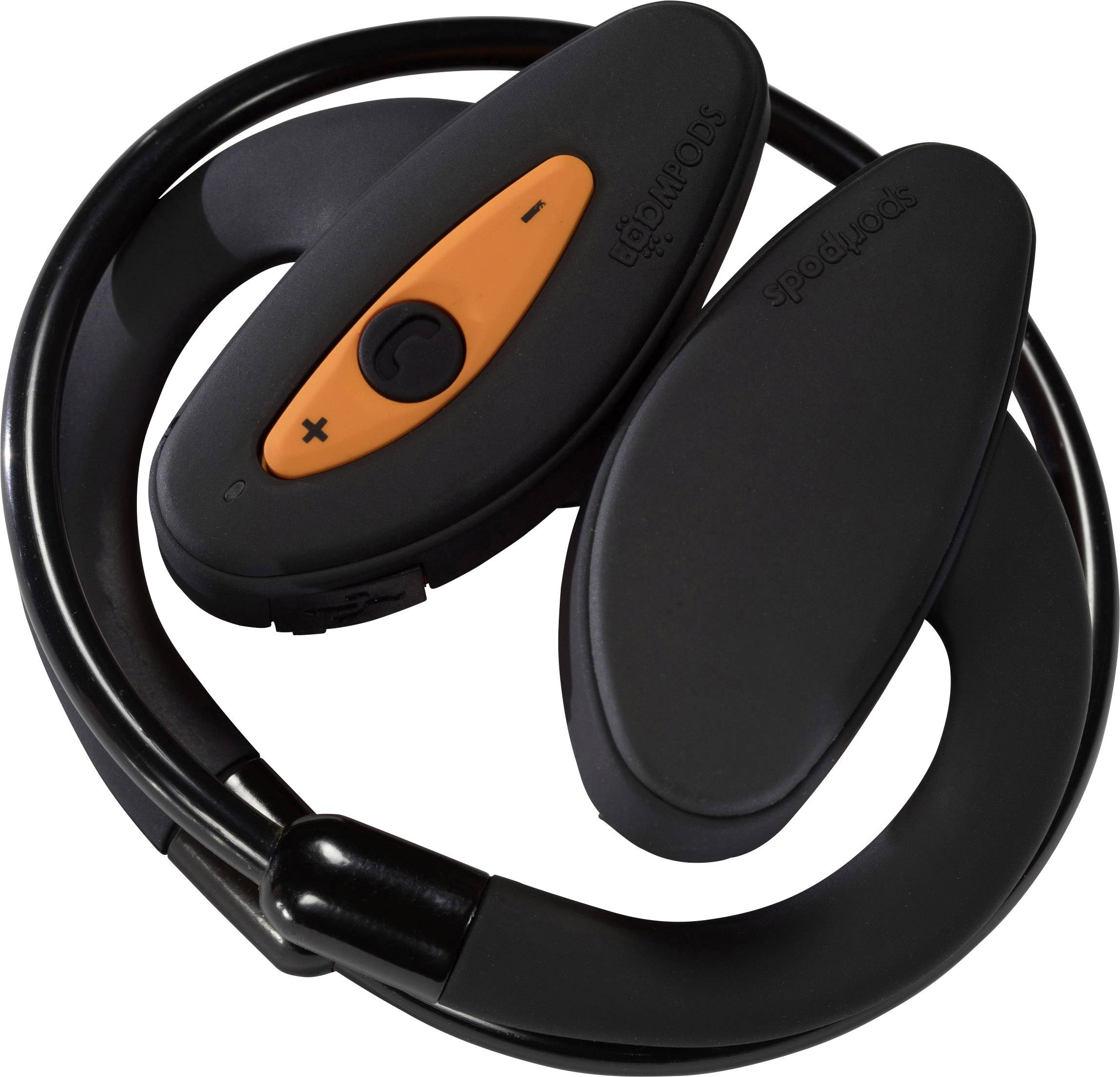 Boompods Sportpods Bluetooth® Sport In Ear Kopfhörer In Ear Headset, Schweißresistent, Wasserabweisend Orange