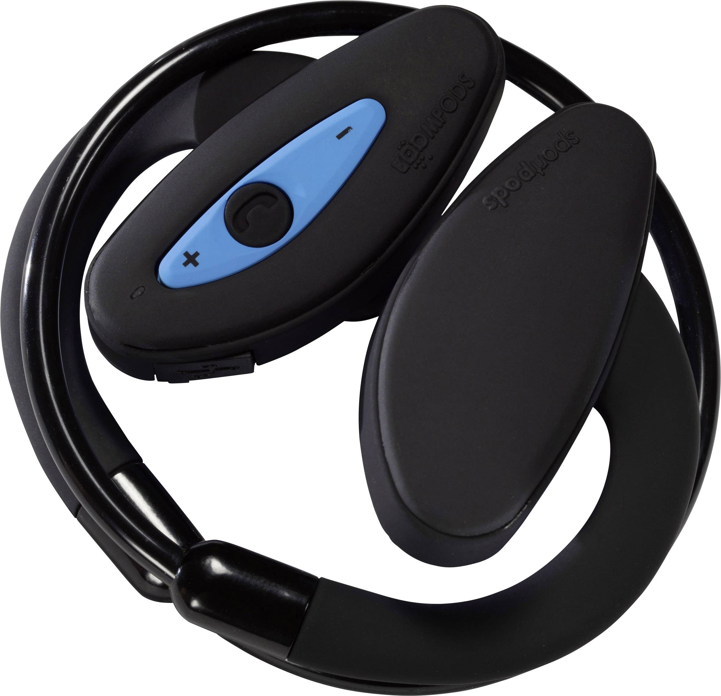 Boompods Sportpods Bluetooth® Sport In Ear Kopfhörer In Ear Headset, Schweißresistent, Wasserabweisend Blau