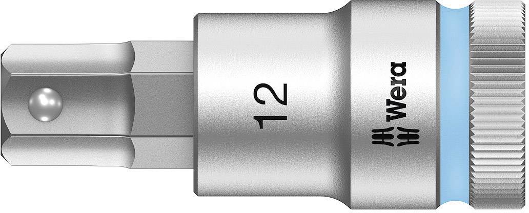Wera 8740 C HF 05003826001 Innen-Sechskant Steckschlüssel-Bit-Einsatz 12 mm 1/2" (12.5 mm)