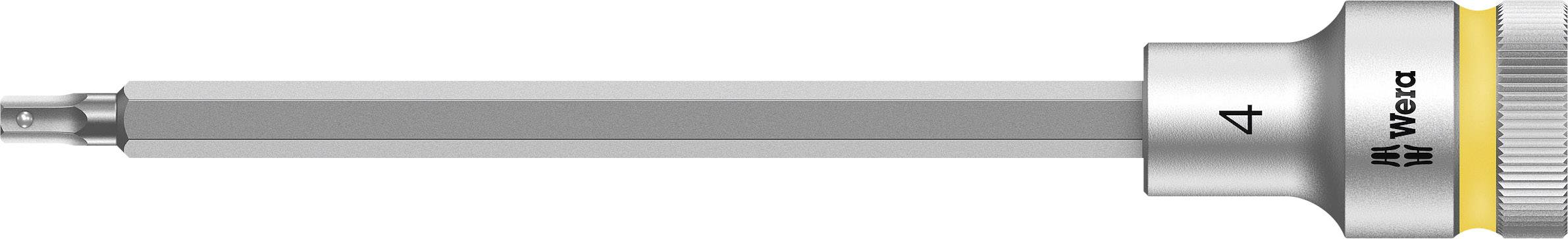 Wera 8740 C HF 05003840001 Innen-Sechskant Steckschlüssel-Bit-Einsatz 4 mm 1/2" (12.5 mm)