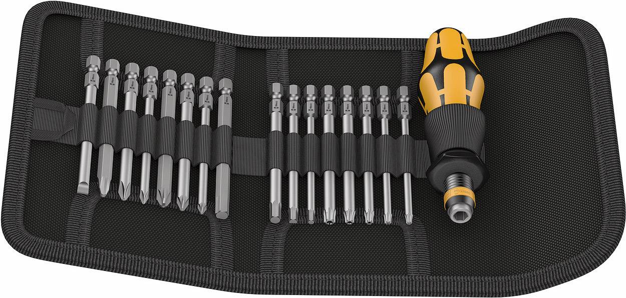 Wera Kraftform Kompakt 60 ESD ESD Bit-Schraubendreher 1/4" (6.3 mm)