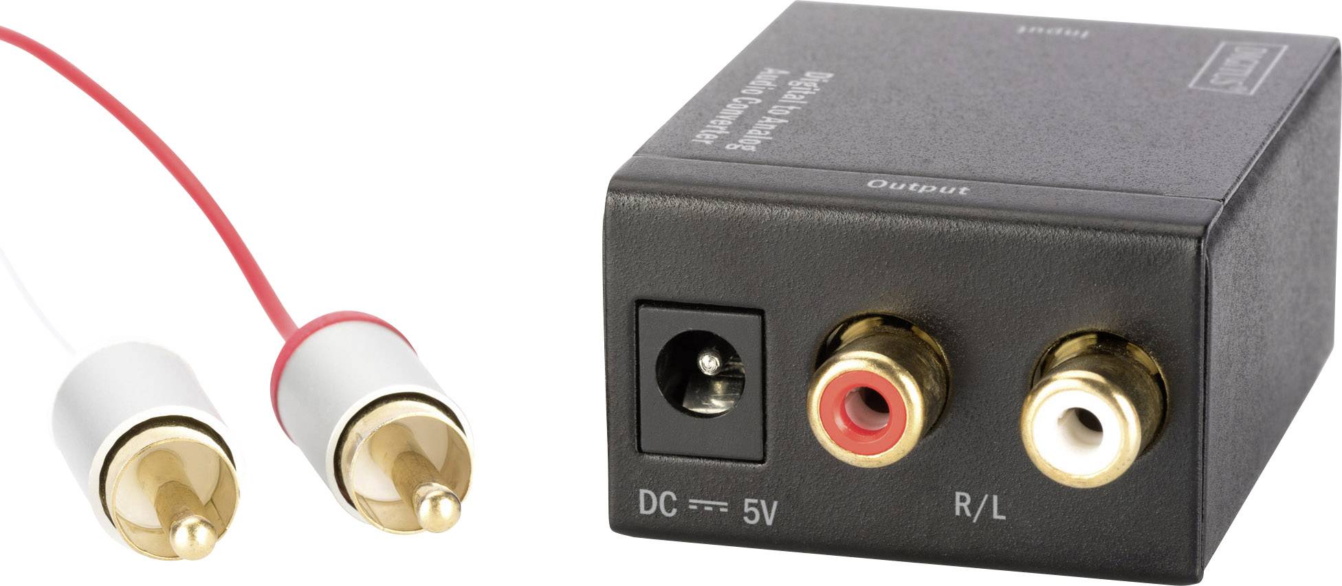 Digitus Audio Konverter DS-40133 [Toslink, Cinch-Digital - Cinch]