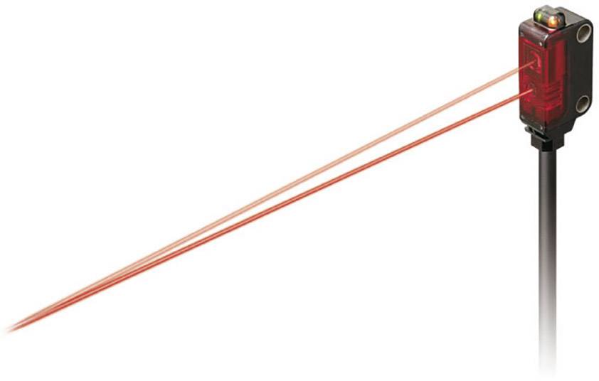 Panasonic Laser-Reflexions-Lichttaster EX-L221-P EX-L221-P hellschaltend, dunkelschaltend, Umschalter (Hell-EIN/Dunkel-EIN) 1St.