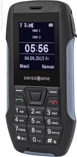Swisstone SX 567 Outdoor-Handy Grau, IP-56