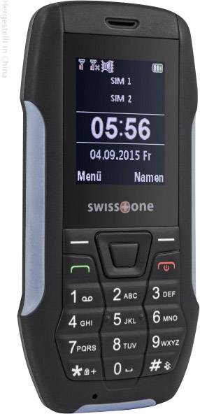 Swisstone SX 567 Outdoor-Handy Grau, IP-56