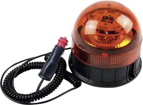 Berger & Schröter Rundumleuchte 20209 12 V, 24V über Bordnetz Saugfuß, Schraubmontage, Magnet-Bef