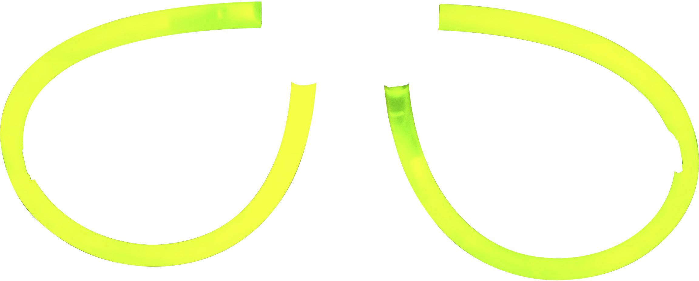 F-GLSyellow Knicklichter Brille Gelb